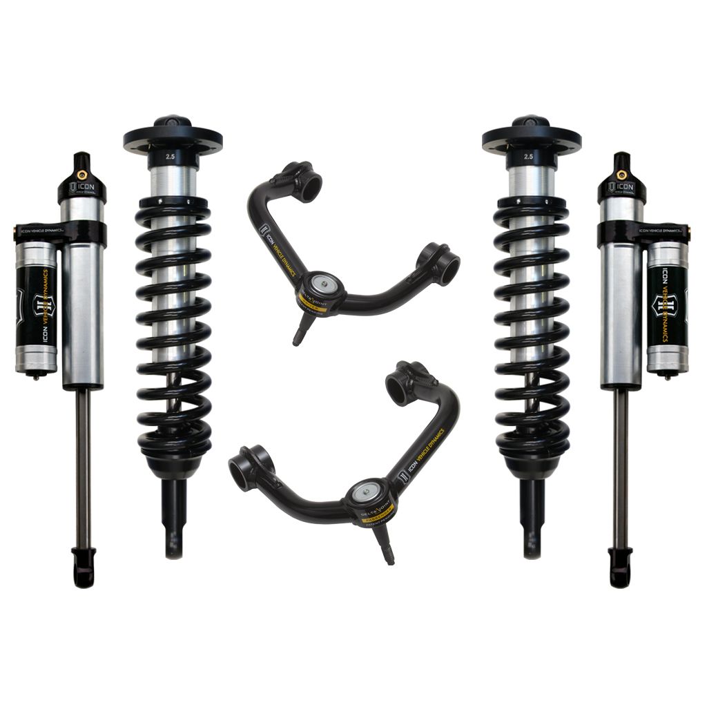 ICON VEHICLE DYNAMICS | 04-08 Ford F150 4WD 0-2.63 Inch Stage 3 Suspension System W Tubular UCA Icon Vehicle Dynamics | K93022T