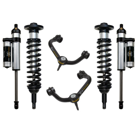 ICON VEHICLE DYNAMICS | 04-08 Ford F150 2WD 0-2.63 Inch Stage 3 Suspension System W Tubular UCA Icon Vehicle Dynamics | K93032T