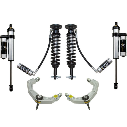 ICON VEHICLE DYNAMICS | 2014 Ford F150 4WD 1.75-2.63 Inch Stage 4 Suspension System W Billet UCA Icon Vehicle Dynamics | K93064