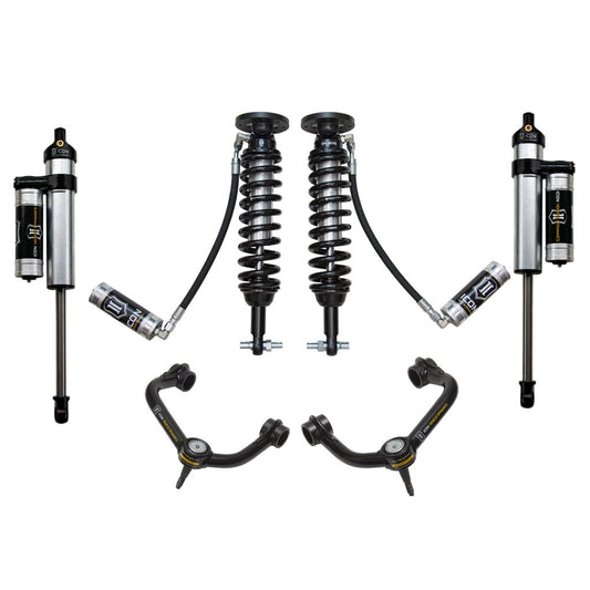 ICON VEHICLE DYNAMICS | 2014 Ford F150 4WD 1.75-2.63 Inch Stage 4 Suspension System W Tubular UCA Icon Vehicle Dynamics | K93064T