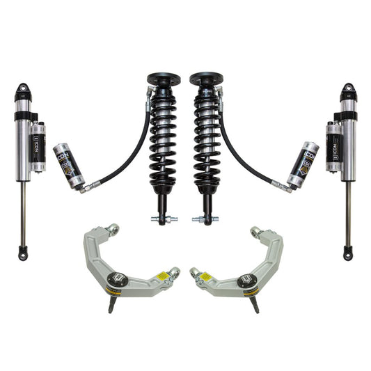 ICON VEHICLE DYNAMICS | 2014 Ford F150 4WD 1.75-2.63 Inch Stage 5 Suspension System W Billet UCA Icon Vehicle Dynamics | K93065