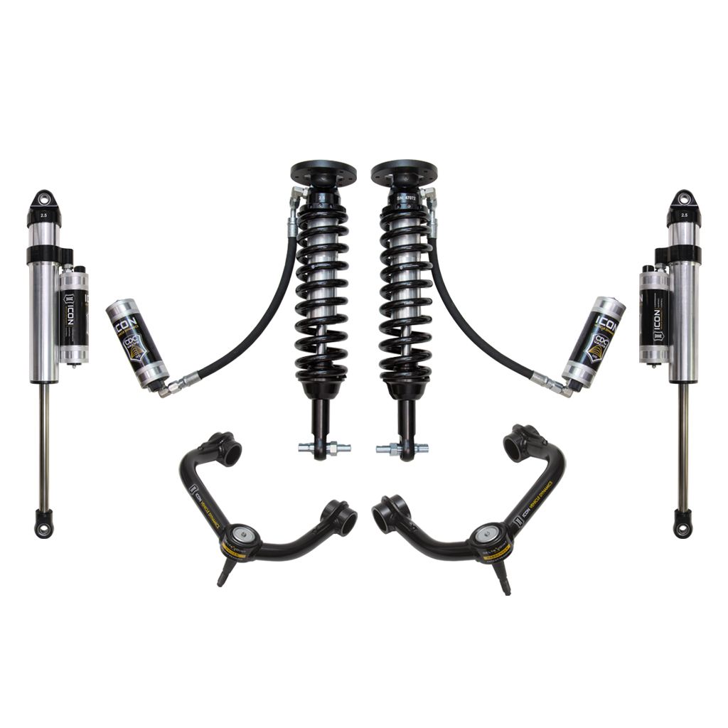 ICON VEHICLE DYNAMICS | 2014 Ford F150 4WD 1.75-2.63 Inch Stage 5 Suspension System W Tubular UCA Icon Vehicle Dynamics | K93065T