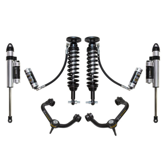 ICON VEHICLE DYNAMICS | 2014 Ford F150 4WD 1.75-2.63 Inch Stage 5 Suspension System W Tubular UCA Icon Vehicle Dynamics | K93065T