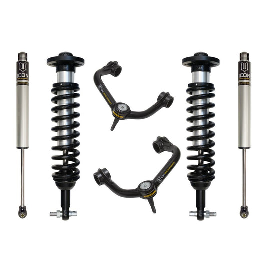 ICON VEHICLE DYNAMICS | 2014 Ford F150 2WD 0-2.63 Inch Stage 2 Suspension System W Tubular UCA Icon Vehicle Dynamics | K93072T