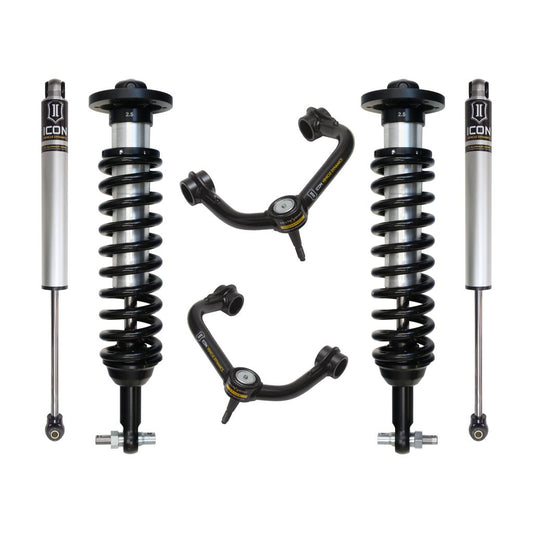 ICON VEHICLE DYNAMICS | 2015-2020 Ford F150 4WD 0-2.63 Inch Stage 2 Suspension System W Tubular UCA Icon Vehicle Dynamics | K93082T
