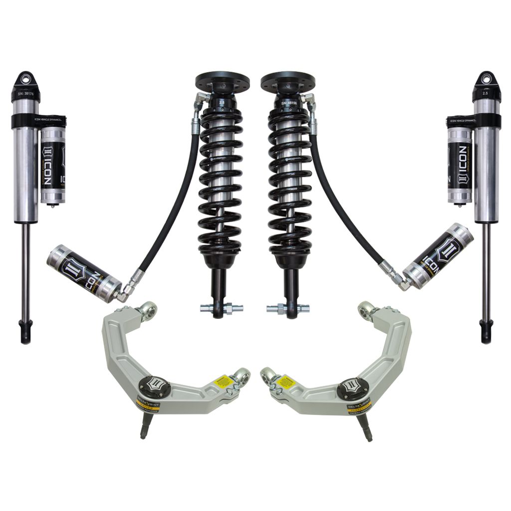 ICON VEHICLE DYNAMICS | 2015-2020 Ford F150 4WD 2-2.63 Inch Stage 4 Suspension System W Billet UCA Icon Vehicle Dynamics | K93084