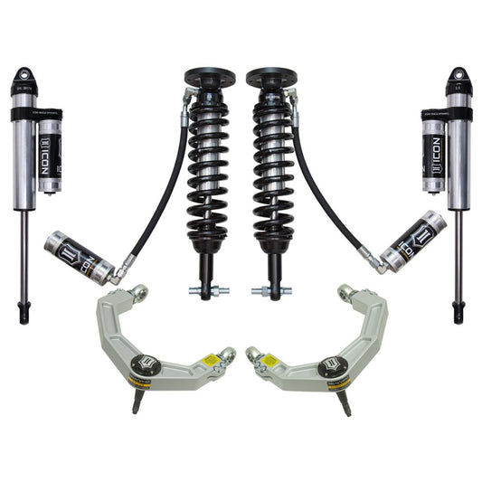 ICON VEHICLE DYNAMICS | 2015-2020 Ford F150 4WD 2-2.63 Inch Stage 4 Suspension System W Billet UCA Icon Vehicle Dynamics | K93084