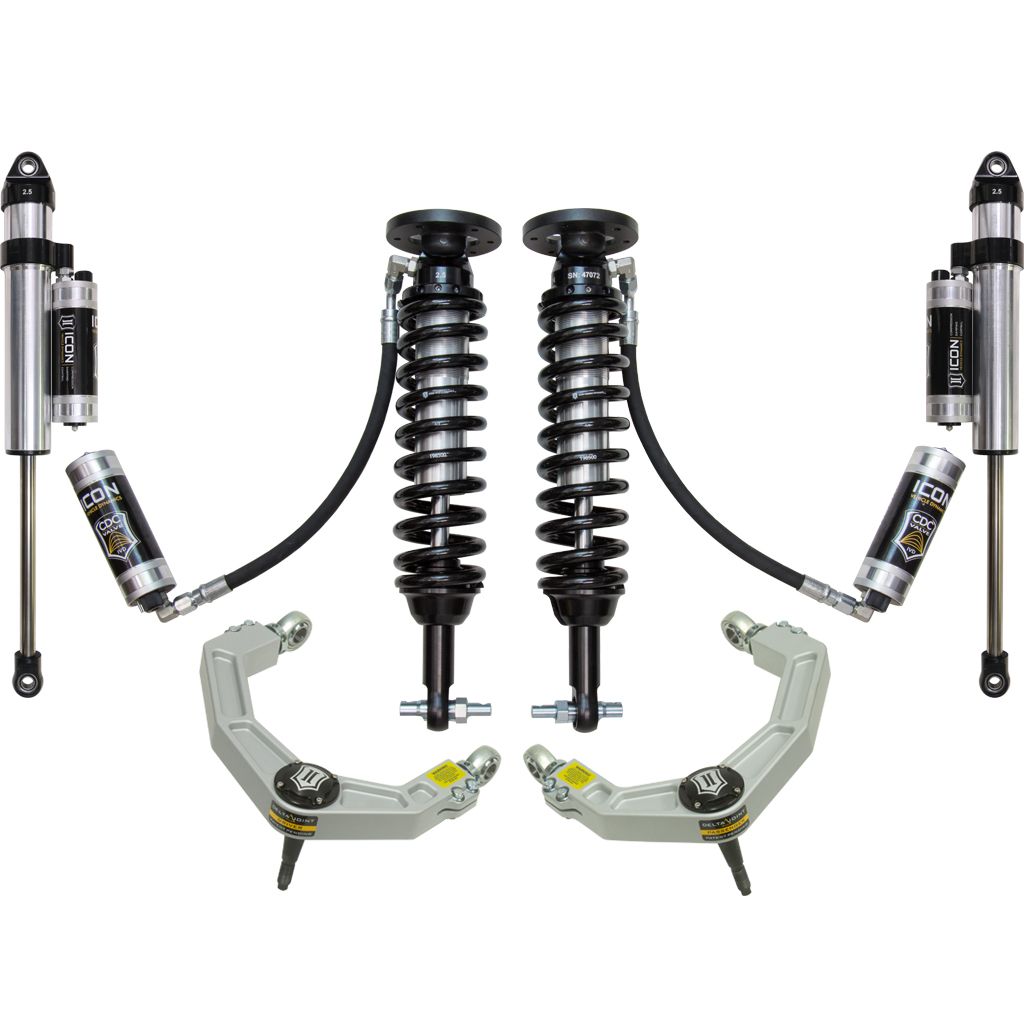 ICON VEHICLE DYNAMICS | 2015-2020 Ford F150 4WD 2-2.63 Inch Stage 5 Suspension System W Billet UCA Icon Vehicle Dynamics | K93085