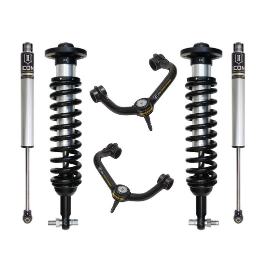 ICON VEHICLE DYNAMICS | 2015-2020 Ford F150 2WD 0-3 Inch Stage 2 Suspension System W Tubular UCA Icon Vehicle Dynamics | K93092T