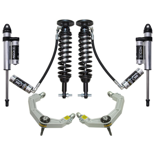ICON VEHICLE DYNAMICS | 2015-2020 Ford F150 2WD 1.75-3 Inch Stage 4 Suspension System W Billet UCA Icon Vehicle Dynamics | K93094