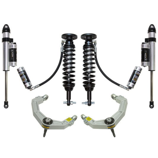 ICON VEHICLE DYNAMICS | 2015-2020 Ford F150 2WD 1.75-3 Inch Stage 5 Suspension System W Billet UCA Icon Vehicle Dynamics | K93095
