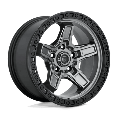 FUEL D698 KICKER Matte Gunmetal Black Bead Ring