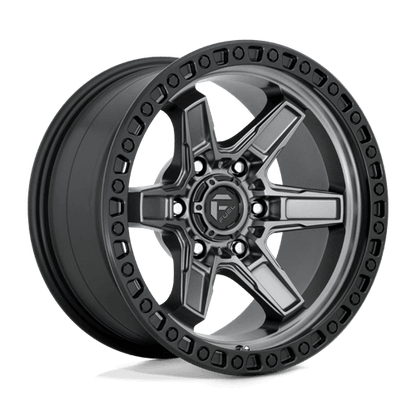 FUEL D698 KICKER Matte Gunmetal Black Bead Ring