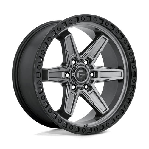 FUEL D698 KICKER Matte Gunmetal Black Bead Ring