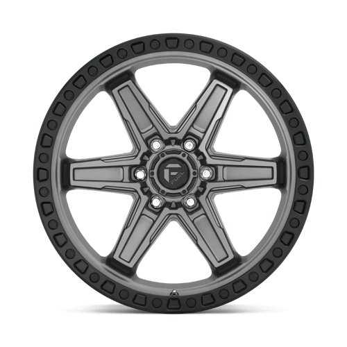 FUEL D698 KICKER Matte Gunmetal Black Bead Ring