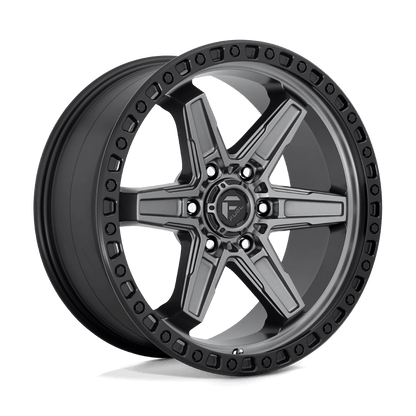 FUEL D698 KICKER Matte Gunmetal Black Bead Ring