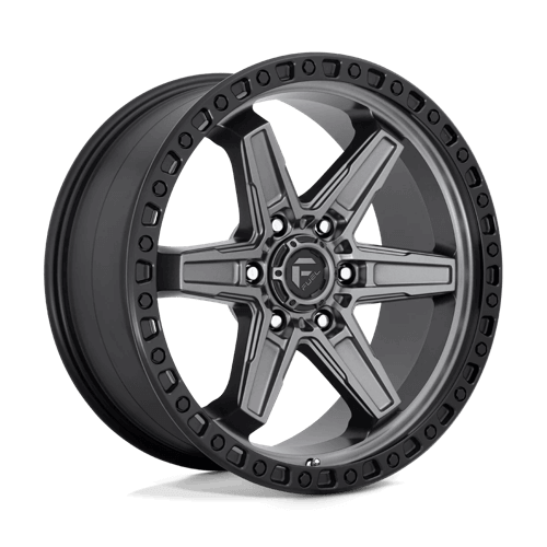 FUEL D698 KICKER Matte Gunmetal Black Bead Ring