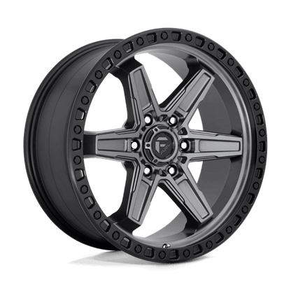FUEL D698 KICKER Matte Gunmetal Black Bead Ring