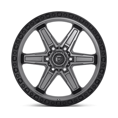 FUEL D698 KICKER Matte Gunmetal Black Bead Ring