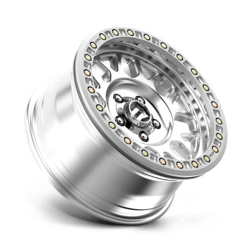 KMC KM234 GRENADE DESERT BEADLOCK Machined wheel designed for off-road performance and durability.