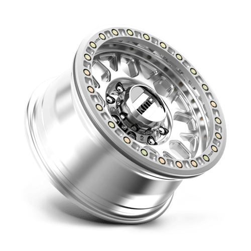 KMC KM234 GRENADE DESERT BEADLOCK Machined wheel showcasing aggressive styling and superior off-road performance.