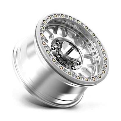 KMC KM234 GRENADE DESERT BEADLOCK Machined wheel showcasing aggressive styling and superior off-road performance.