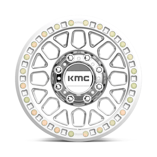 KMC KM234 GRENADE DESERT BEADLOCK Machined wheel designed for off-road performance and aggressive styling.