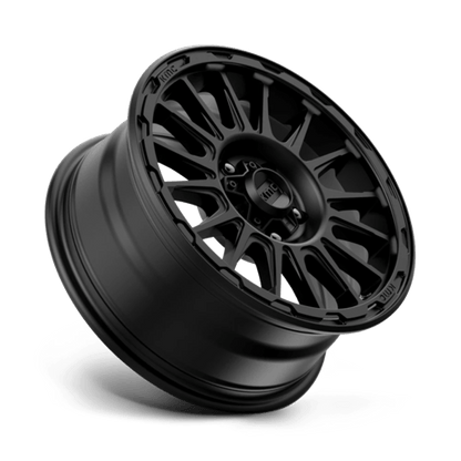 KMC KM542 IMPACT Satin Black wheel showcasing its bold design and modern finish