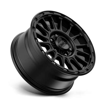 KMC KM542 IMPACT Satin Black wheel featuring a modern design with a bold look and reliable performance.