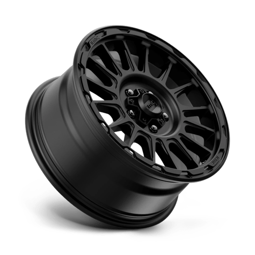 KMC KM542 IMPACT Satin Black wheel showcasing its sleek design and rugged features for trucks and SUVs.