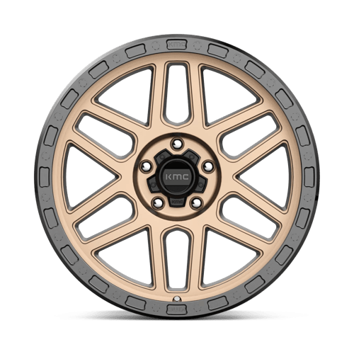 KMC KM544 MESA Matte Bronze W/ Black Lip wheel showcasing rugged design and durable performance.