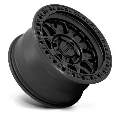 KMC KM549 GRS Satin Black wheel showing aggressive design and off-road durability.