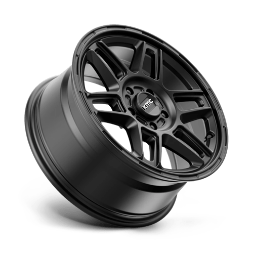 KMC KM716 NOMAD Satin Black wheel designed for off-road adventures and performance.