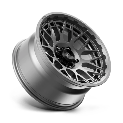 KMC KM722 TECHNIC Anthracite wheel showcasing a sleek design and modern style for trucks and SUVs.