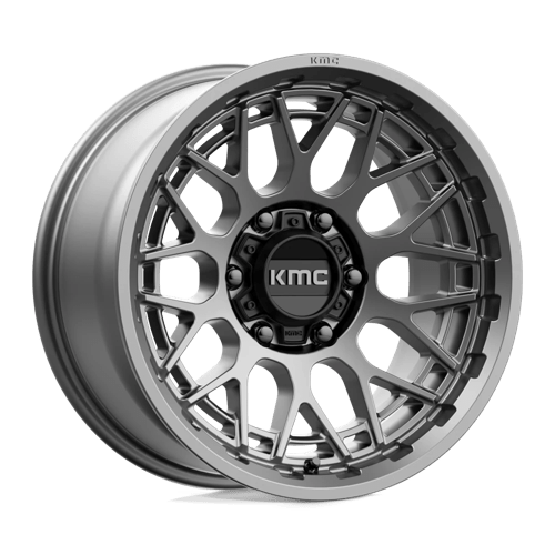 KMC KM722 TECHNIC Anthracite wheel showcasing modern design and durability for trucks and SUVs.