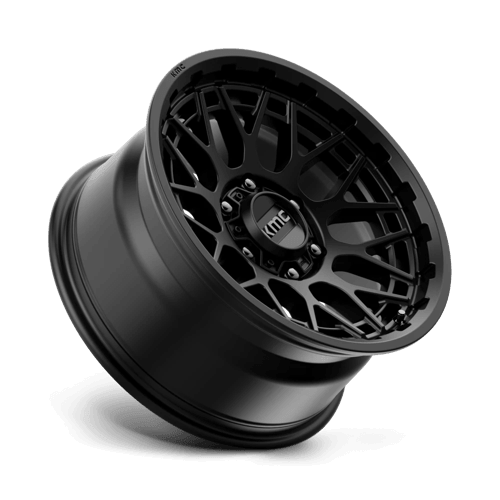 KMC KM722 TECHNIC Satin Black wheel showcasing sleek design and high-performance features.