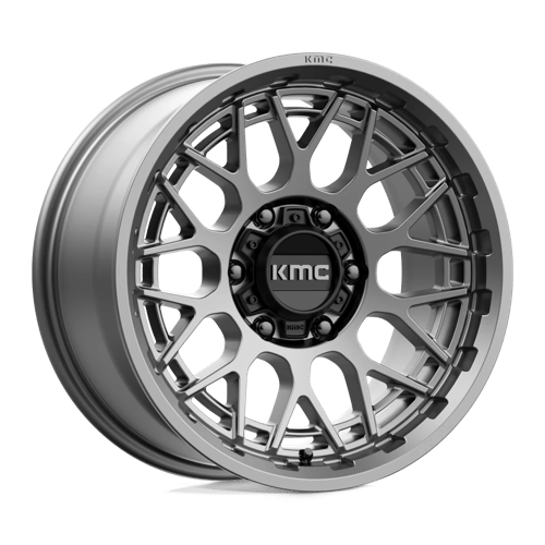 KMC KM722 TECHNIC Anthracite wheel showcasing modern design and durability for trucks and SUVs.