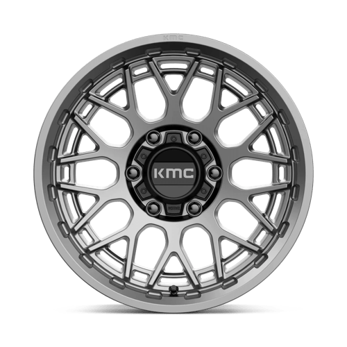 KMC KM722 TECHNIC Anthracite wheel featuring a sleek and durable design for trucks and SUVs.