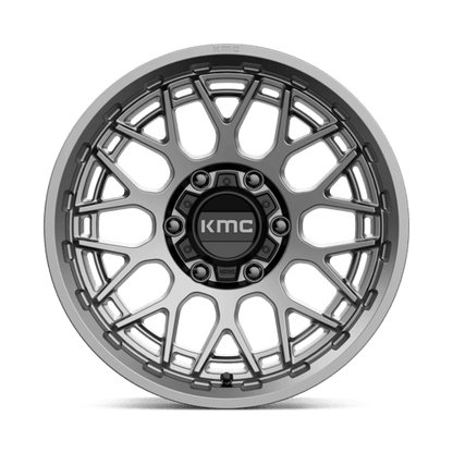 KMC KM722 TECHNIC Anthracite wheel featuring a sleek and durable design for trucks and SUVs.