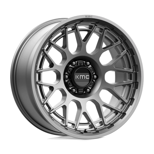 KMC KM722 TECHNIC Anthracite wheel showcasing its sleek design and durability for trucks and SUVs.