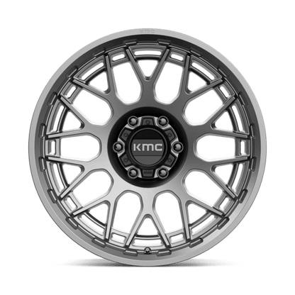 KMC KM722 TECHNIC Anthracite wheel showcasing its sleek design and durable performance.