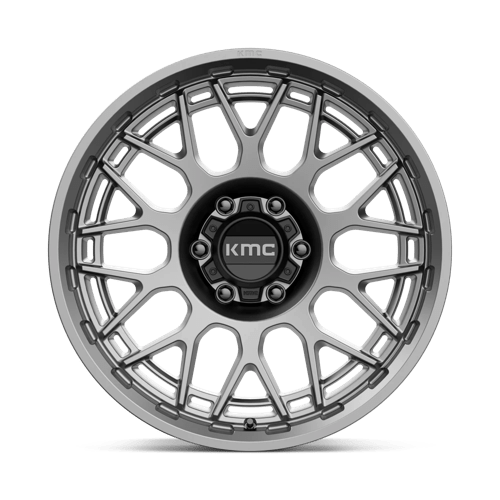 KMC KM722 TECHNIC Anthracite wheel showcasing a sleek, modern design for trucks and SUVs.