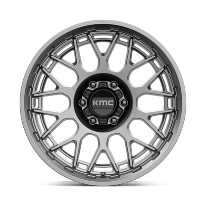 KMC KM722 TECHNIC Anthracite wheel showcasing a sleek, modern design for trucks and SUVs.