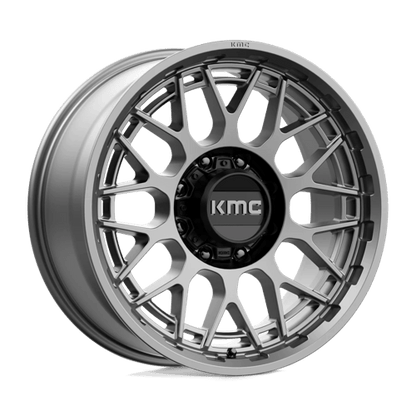 KMC KM722 TECHNIC Anthracite wheel showcasing sleek design and durability for trucks and SUVs.