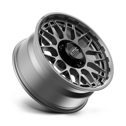 KMC KM722 TECHNIC Anthracite sleek wheel designed for trucks and SUVs with modern style and exceptional strength.