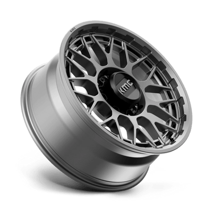 KMC KM722 TECHNIC Anthracite sleek wheel designed for trucks and SUVs with modern style and exceptional strength.