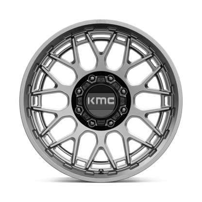 KMC KM722 TECHNIC Anthracite wheel showcasing its sleek design and high-performance features.