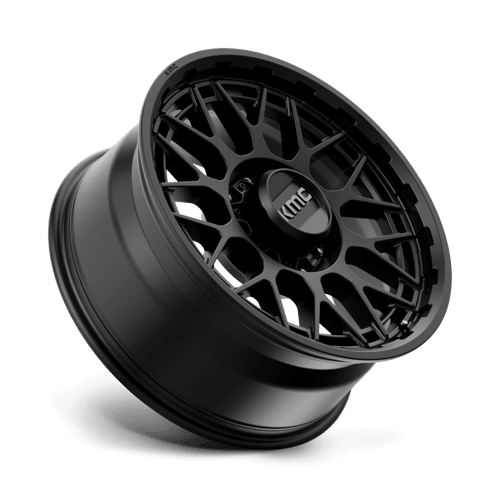 KMC KM722 TECHNIC Satin Black wheel showcasing its sleek design and performance features.