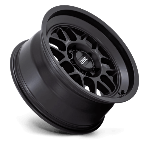 KMC KM725 TERRA Satin Black wheel designed for trucks and off-road vehicles.