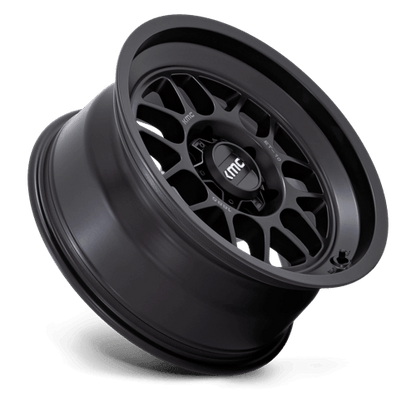 KMC KM725 TERRA Satin Black wheel designed for trucks and off-road vehicles.
